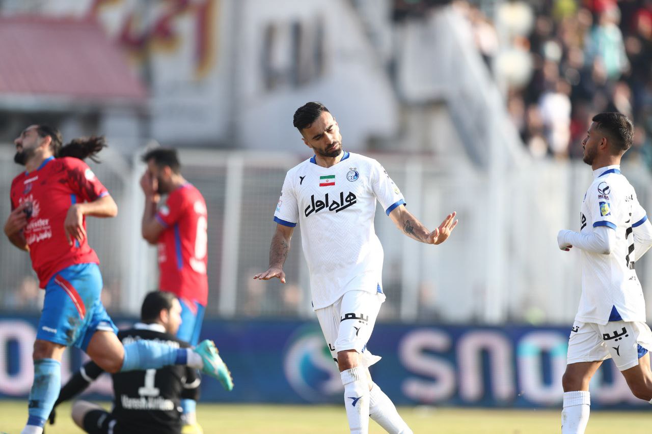 نساجی 1-1 استقلال؛ شلیک کلانتری به امیدهای استقلال