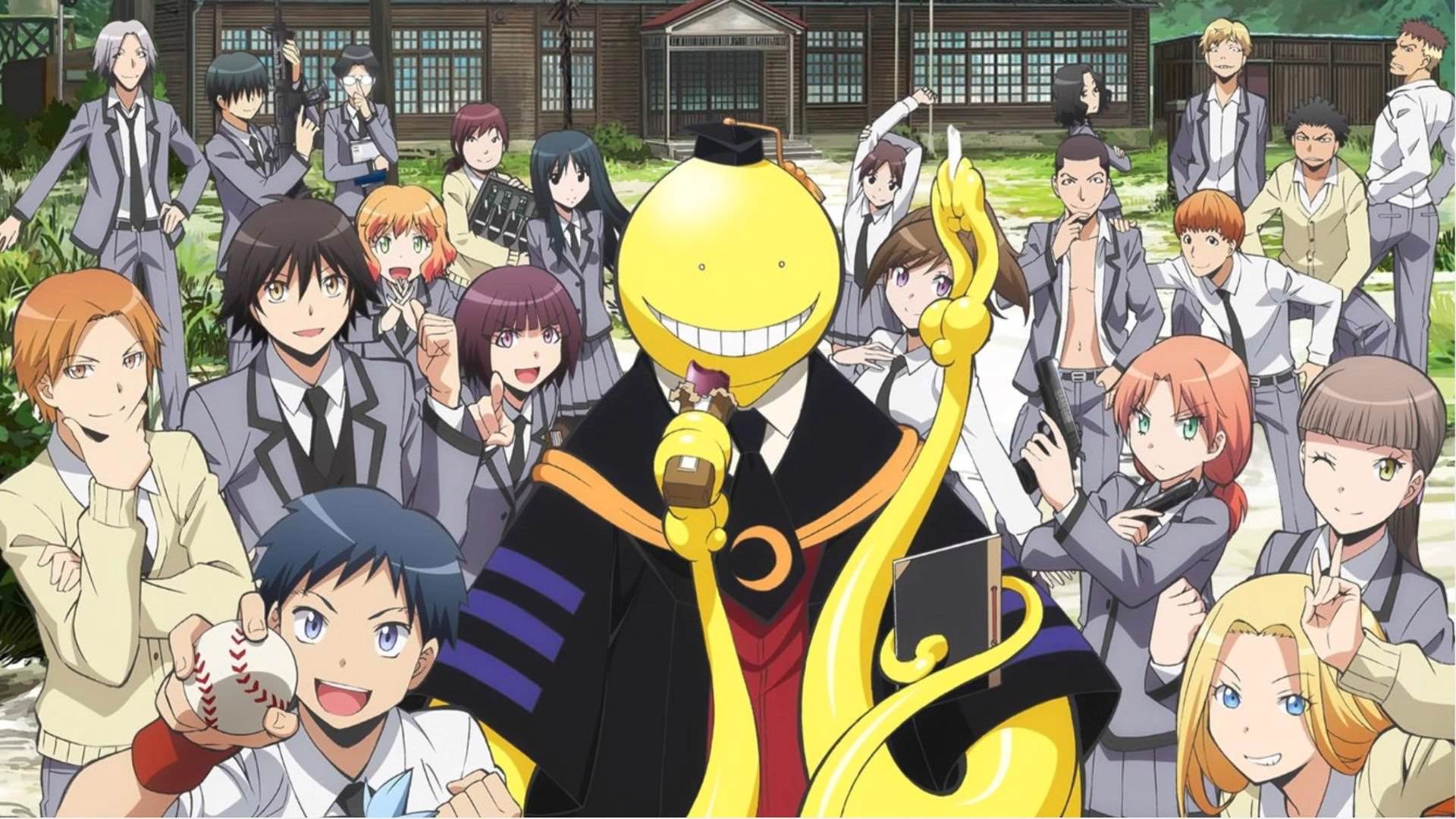 معرفی انیمه کلاس آدم کشی Assassination Classroom + لینک دانلود