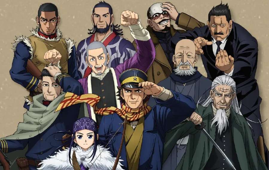 معرفی انیمه کاموی طلایی Golden Kamuy + لینک دانلود