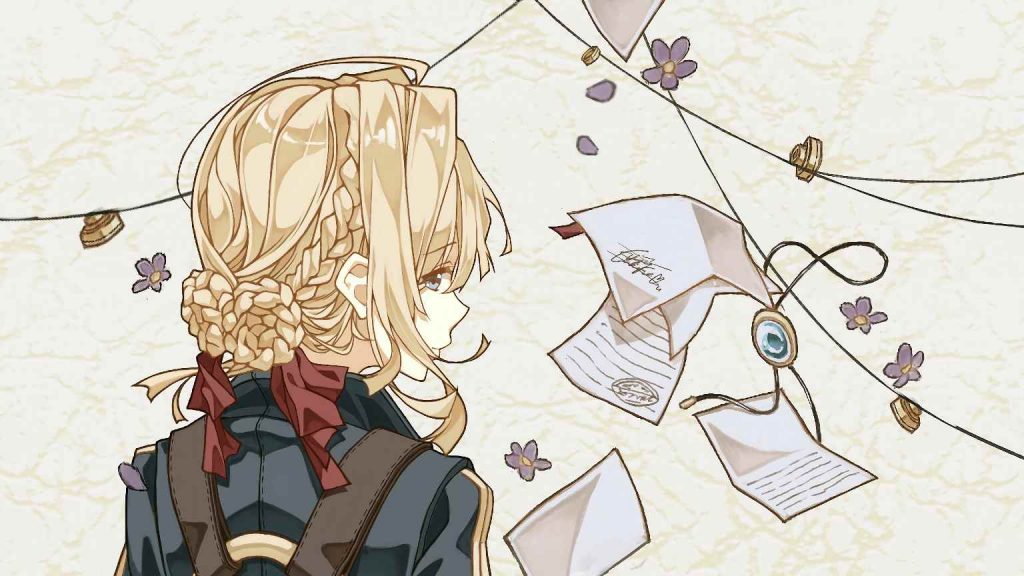 معرفی انیمه Violet evergarden + لینک دانلود