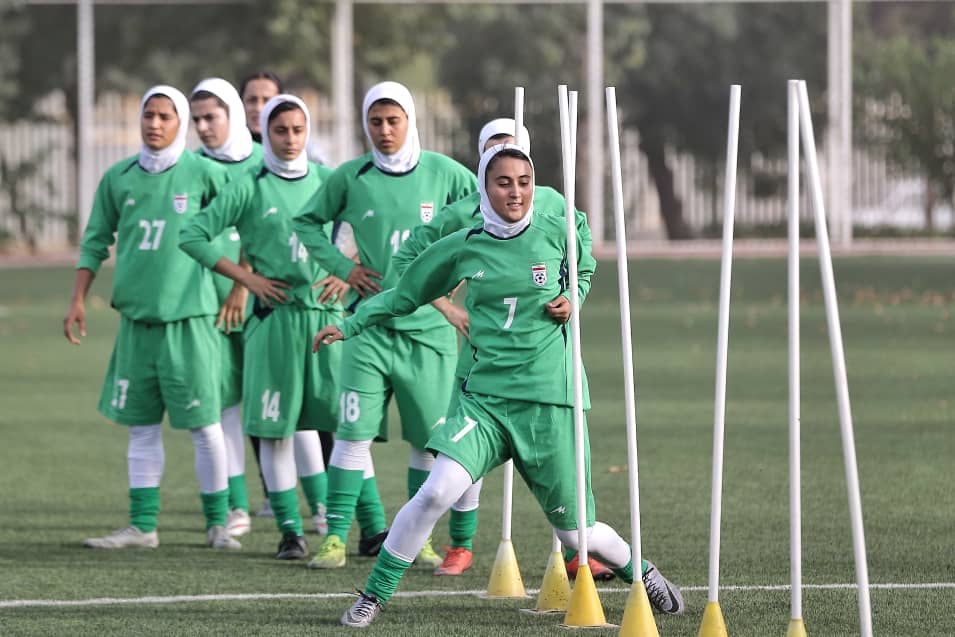 بازی دوستانه بانوان ایران با بلاروس