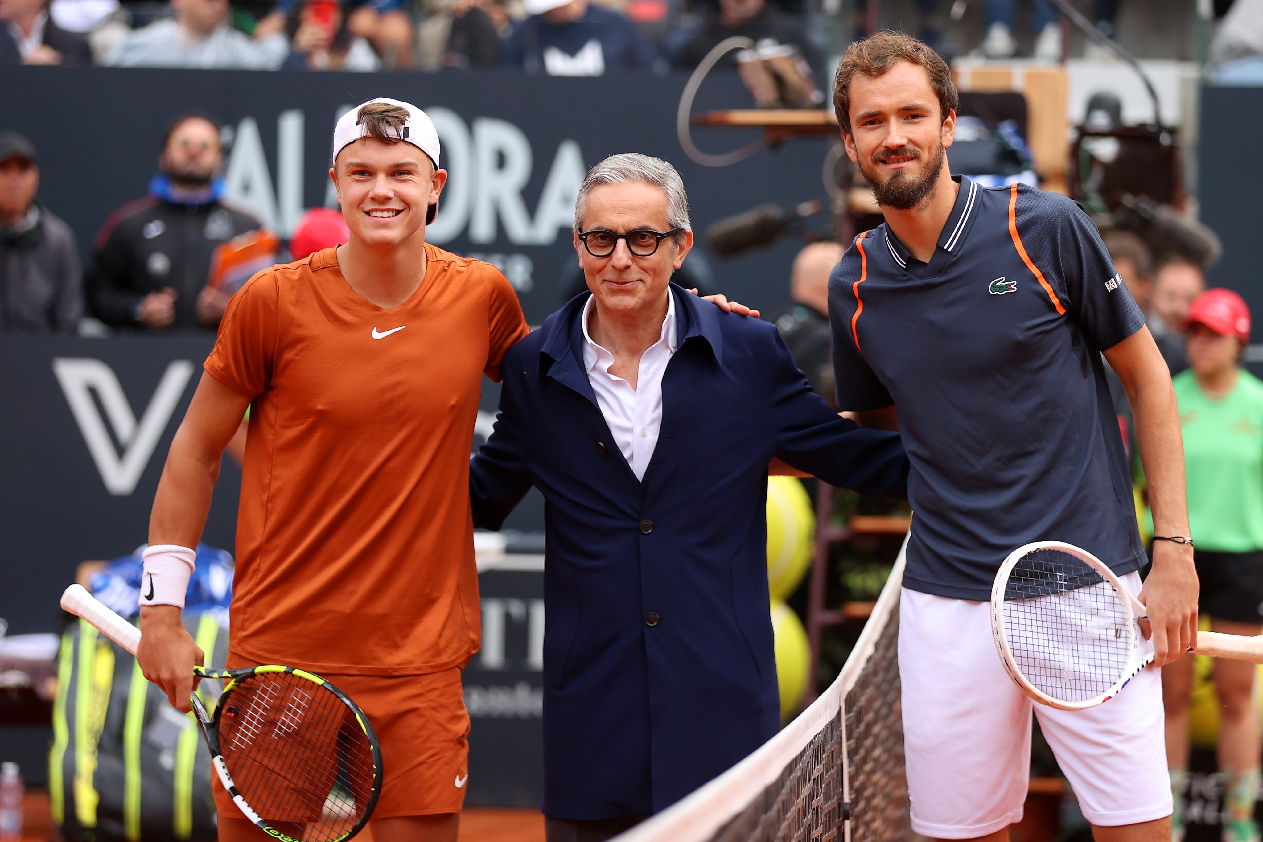 Holger rune and Daniil medvedev