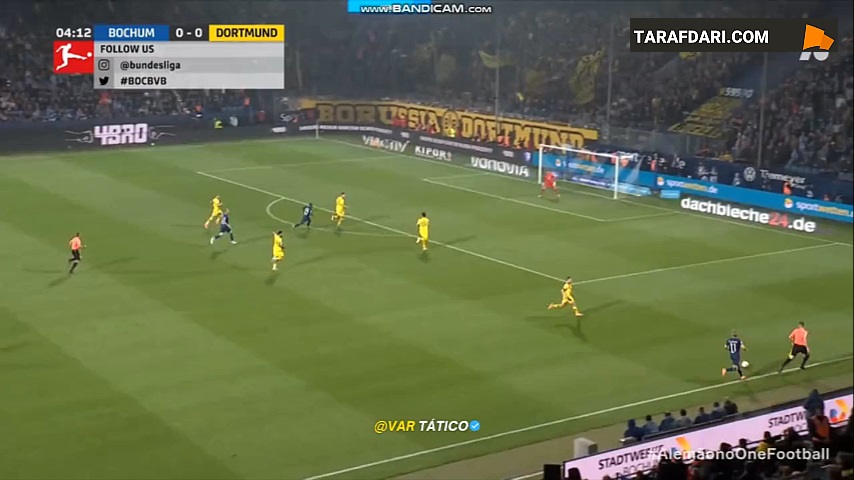 گل دیدنی آنتونی لوسیلا به دورتموند (بوخوم 1-0 دورتموند)