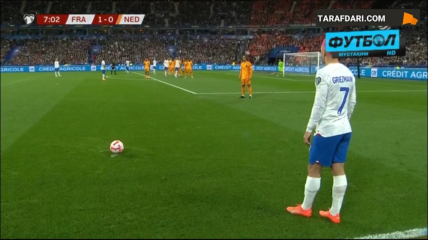 گل اوپامکانو به هلند (فرانسه 2-0 هلند)