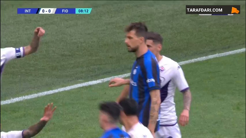 خلاصه بازی اینتر 0-1 فیورنتینا (سری آ - 2022/23)