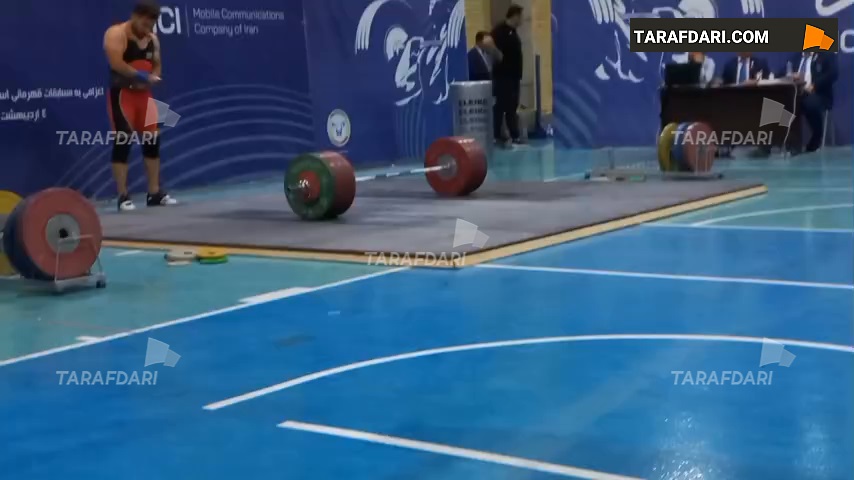 دومین حرکت دوضرب کیانوش رستمی در رکوردگیری تیم ملی وزنه‌ برداری / فیلم