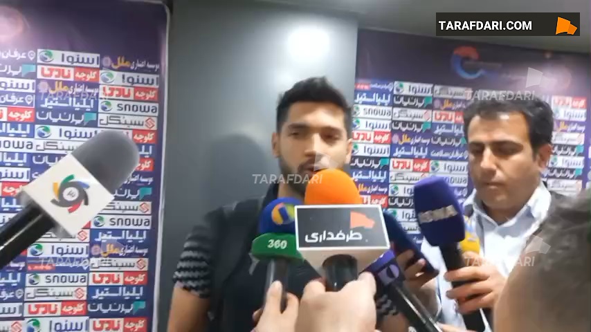 حمله مهدی‌ پور به فتح‌ الله‌ زاده: چرا باید از خانه بازی رونالدو را ببینم؟ / فیلم