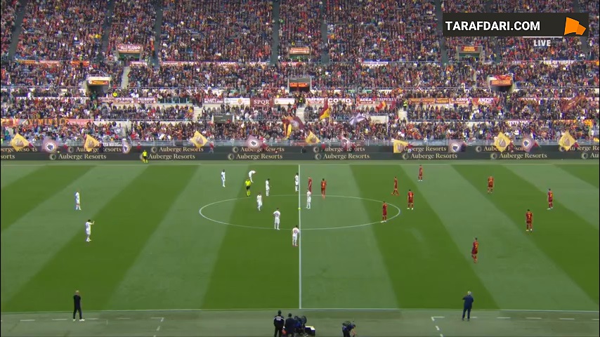 خلاصه بازی آاس رم 1-1 میلان (سری آ - 2022/23)