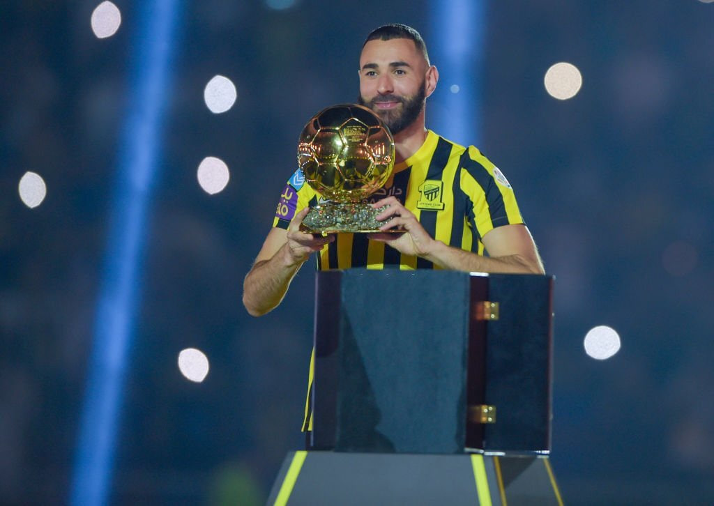 معارفه کریم بنزما در الاتحاد عربستان