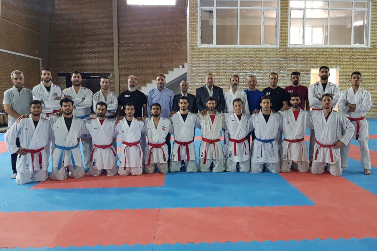 بازدید رییس فدراسیون از اردوی تیم ملی کاراته