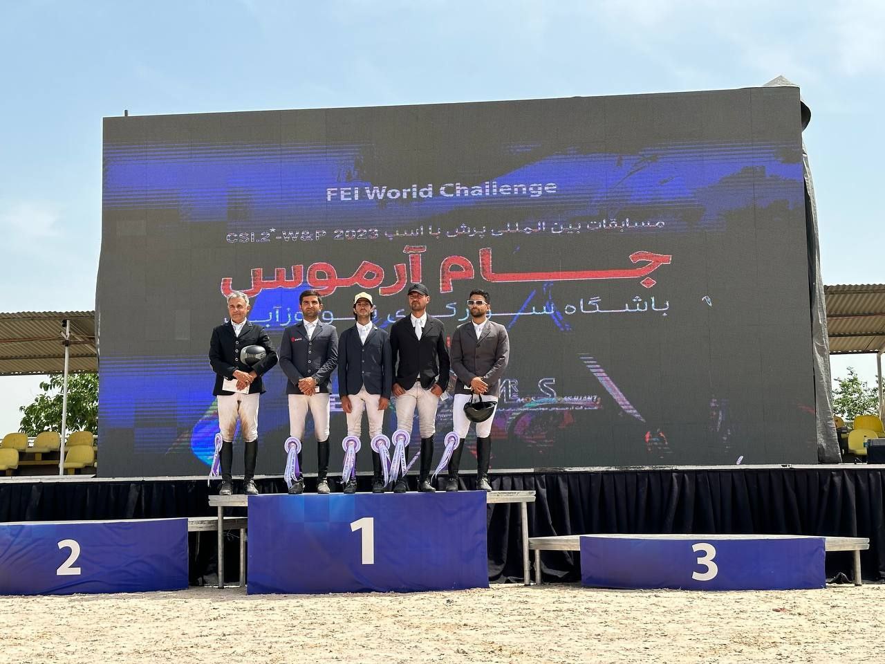 پرش با اسب جهانی FEI WORLD CHALLENGE| کاپیتان جک صدرنشین شد