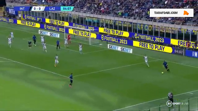 خلاصه بازی اینتر 3-1 لاتزیو (سری آ ایتالیا - 2022/23)