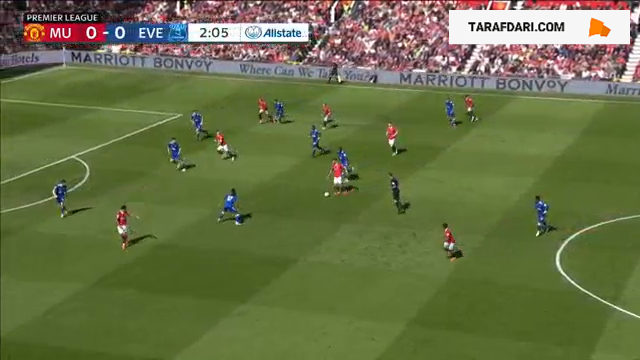 خلاصه بازی منچستریونایتد 2-0 اورتون (لیگ برتر انگلیس - 2022/23)