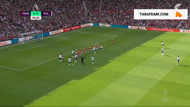 خلاصه بازی منچستریونایتد 2-1 فولام (لیگ برتر انگلیس - 2022/23)