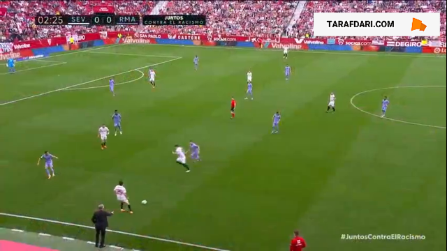 خلاصه بازی سویا 1-2 رئال مادرید (لالیگا اسپانیا - 2022/23)