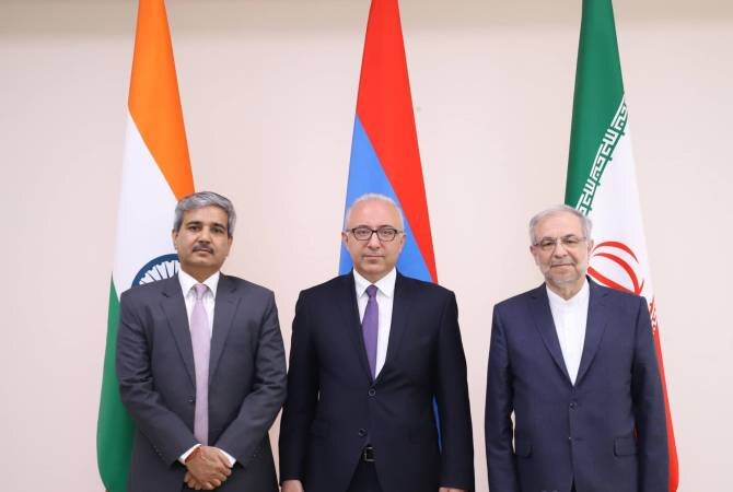 همکاری ایران هند و ارمنستان ؛ حامی ثبات و امنیت در جهان