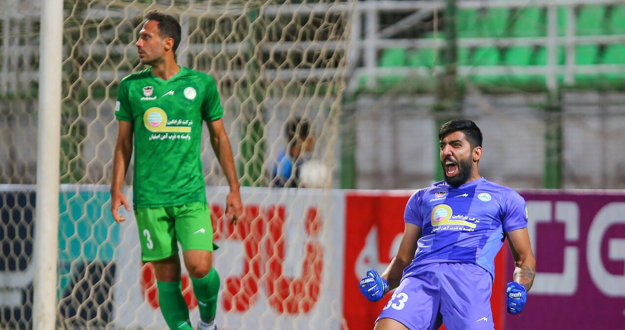 ذوب آهن 1-0 گل گهر سیرجان؛ آرام باشید، حبیب فرعباسی درون دروازه است!