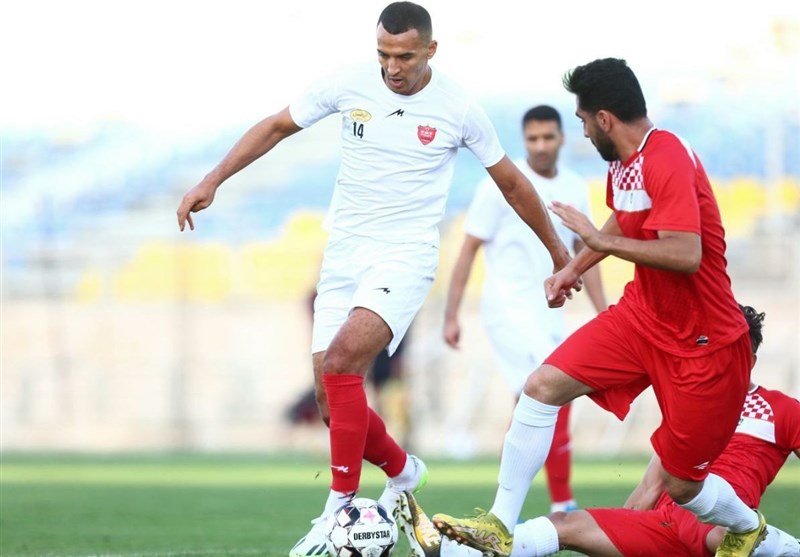 پیروزی پرسپولیس در دیدار تدارکاتی با پاس گل باهویی