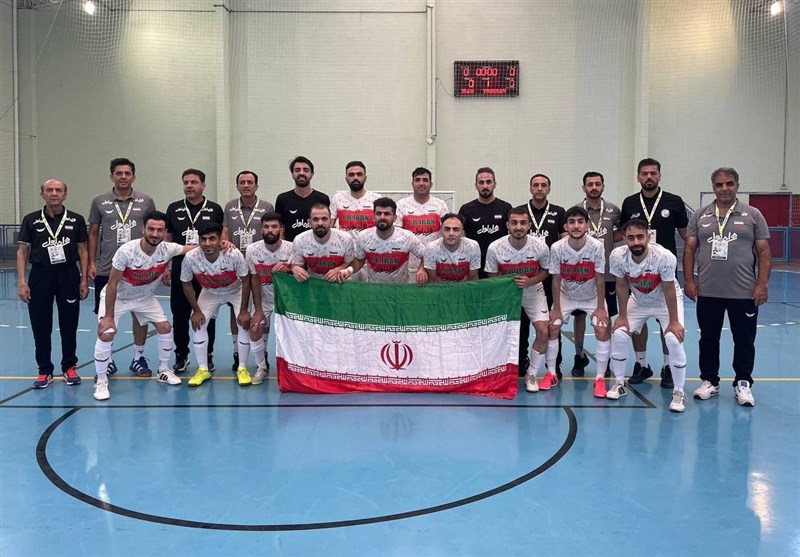 فوتسال ناشنوایان قهرمانی جهان | تساوی ایران مقابل برزیل