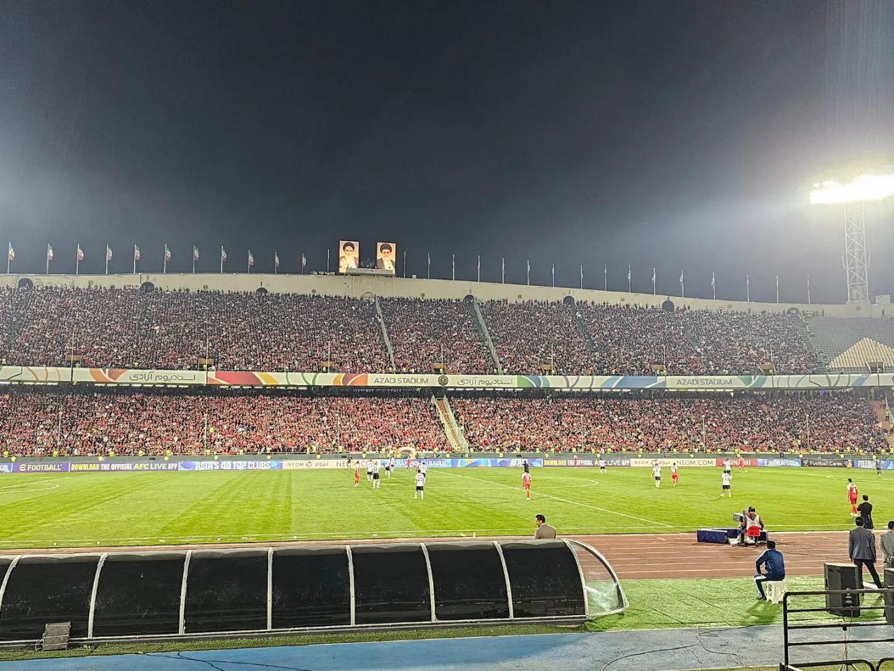 بازی پرسپولیس - نفت آبادان در ورزشگاه آزادی برگزار می شود