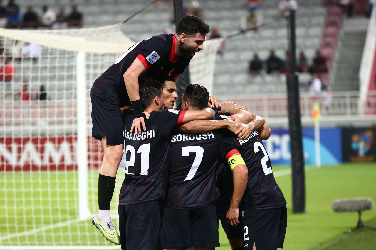 جدول گروه E لیگ قهرمانان آسیا / النصر در صدر، پرسپولیس دوم