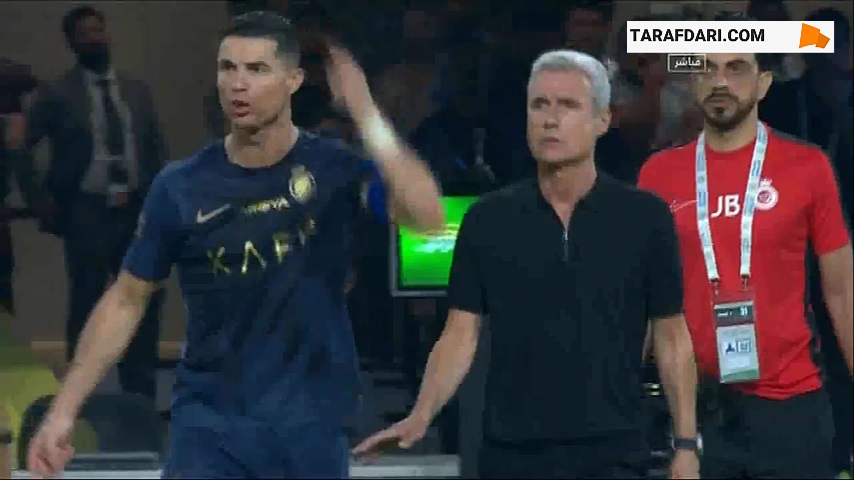 حواشی بازی النصر و الاتفاق