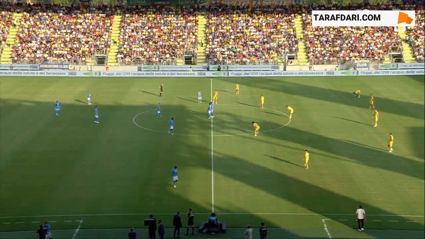 گل های بازی فروزینونه 1-3 ناپولی (سری آ - 2023/24)
