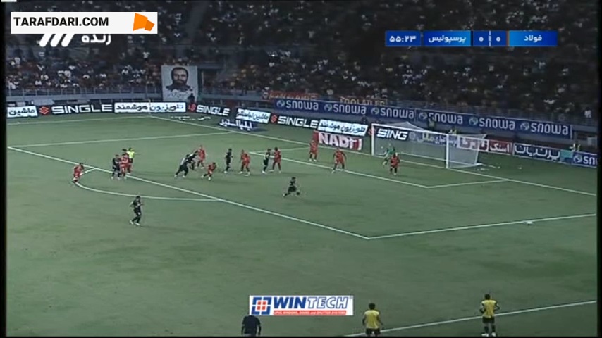 باز هم کریستوفر کنت و باز هم یک واکنش دیدنی مقابل پرسپولیس (فولاد 0-0 پرسپولیس)