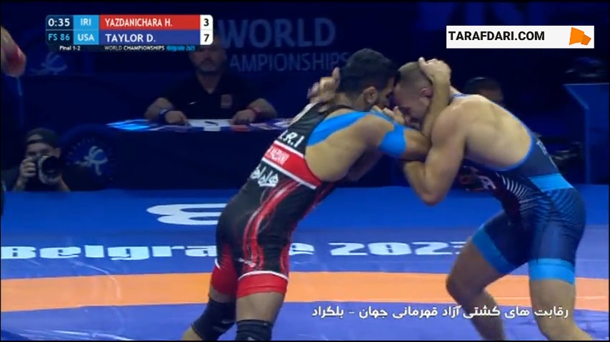 فینال وزن 86 کیلوگرم کشتی آزاد جهان