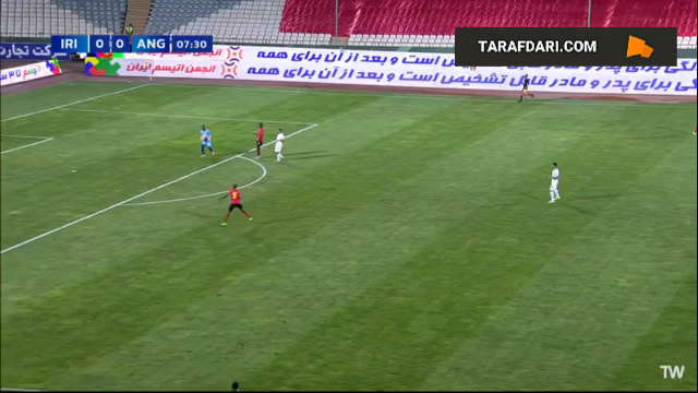 گل مهدی طارمی به آنگولا روی اشتباه مدافع آنگولا (ایران 1-0 آنگولا)