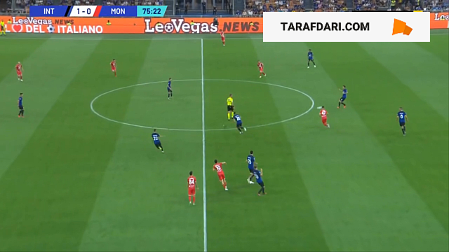گل دوم لائوتارو مارتینز به مونتزا (اینتر 2-0 مونتزا)