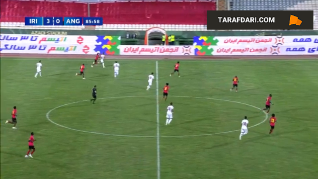 گل شهریار مغانلو به آنگولا (ایران 4-0 آنگولا)