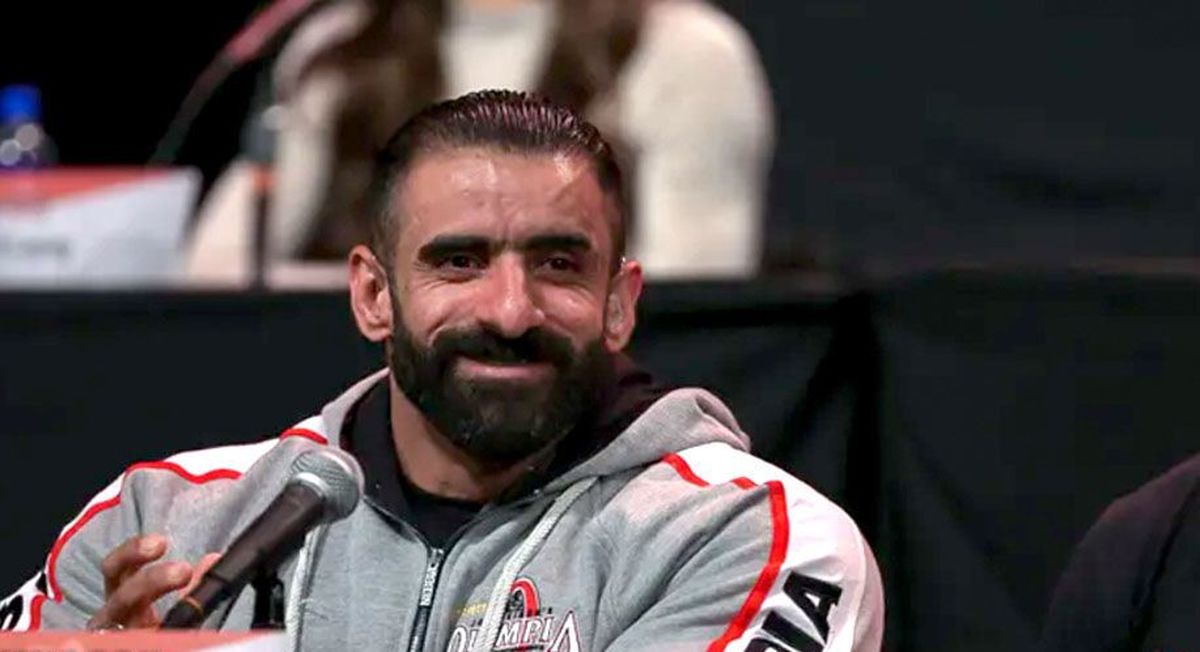 آتش بازی هادی چوپان در مستر المپیا ؛ فیل گنده است و شیر، همسرش شکار میکند اما من گرگ و شکارچی هستم!