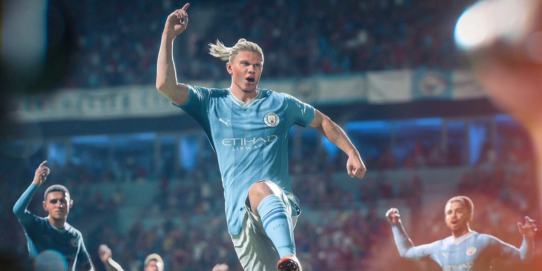 تصویر مکس ورشتپن به همراه EA Sports FC24 اختصاصی