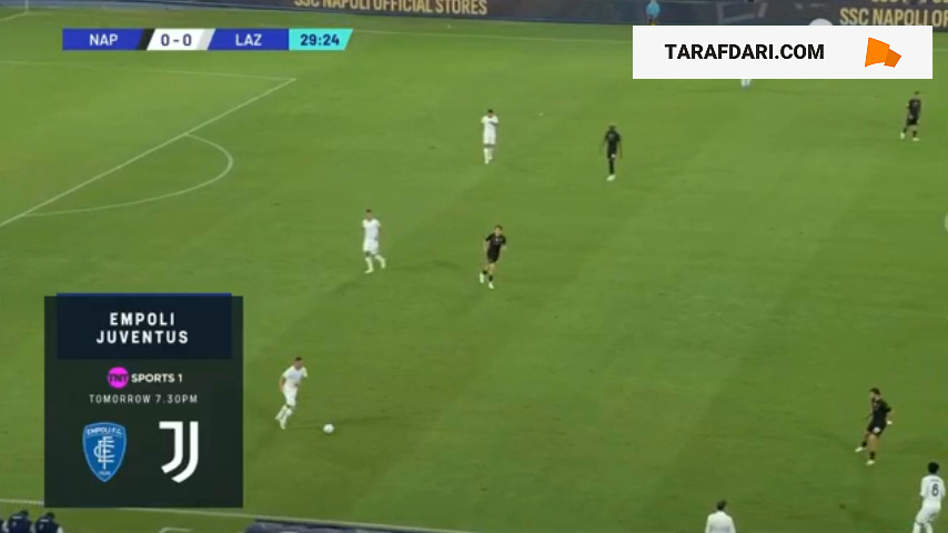 گل های بازی ناپولی 1-2 لاتزیو (سری آ ایتالیا - 2023/24)