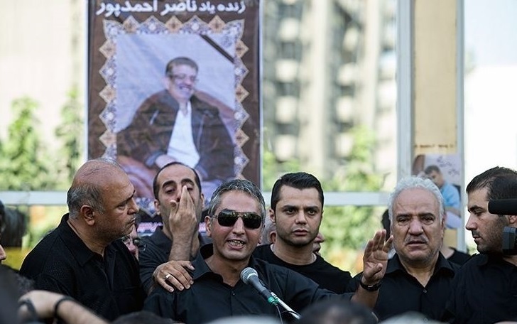 مراسم وداع با ناصر احمدپور
