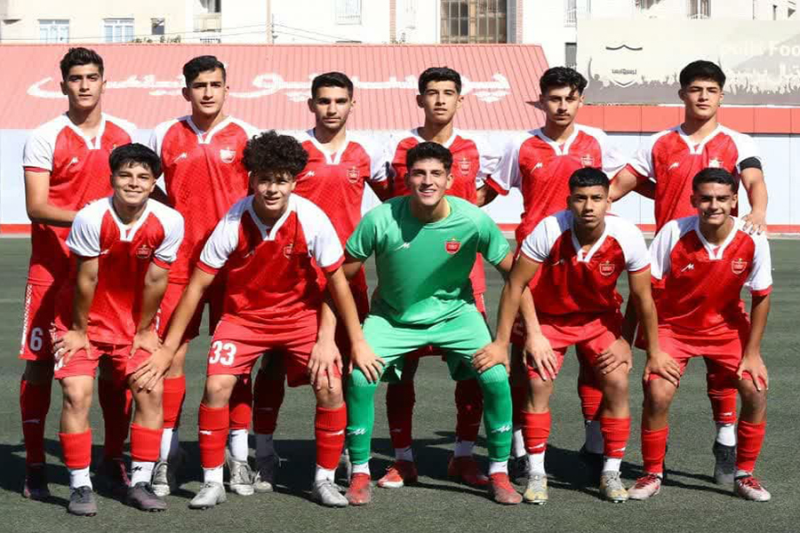 پیروزی پرسپولیس در دربی نوجوانان