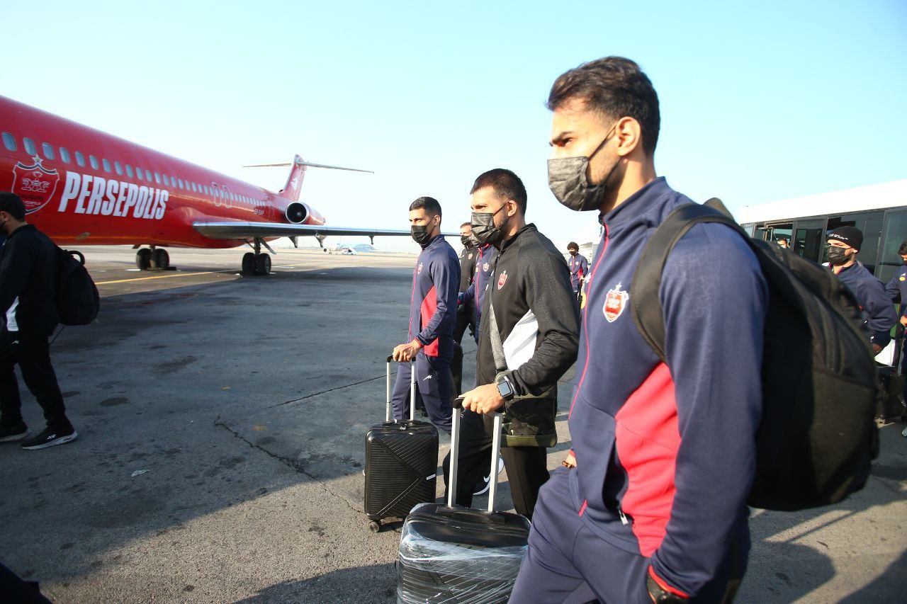 استفاده از ماسک در اردوی پرسپولیس