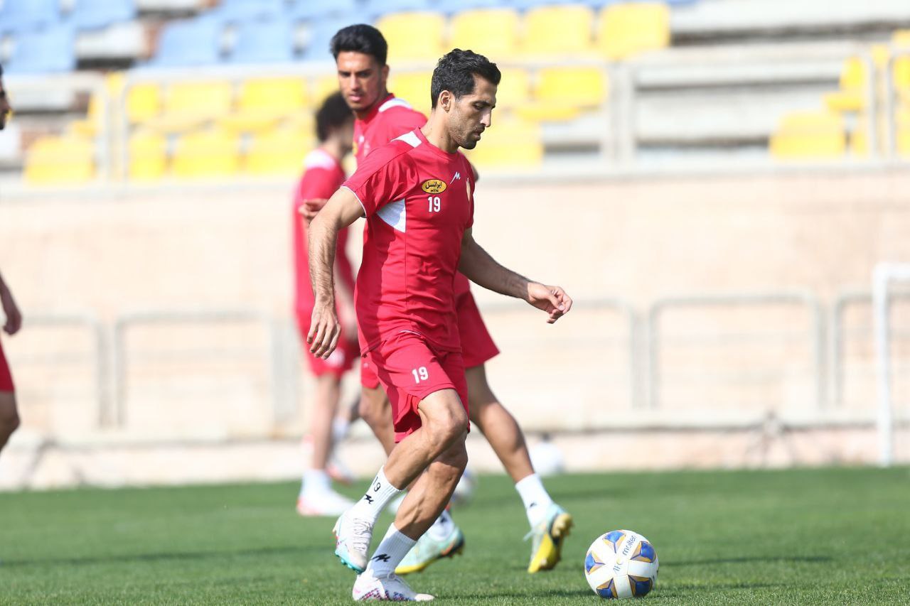 گزارش تمرین پرسپولیس