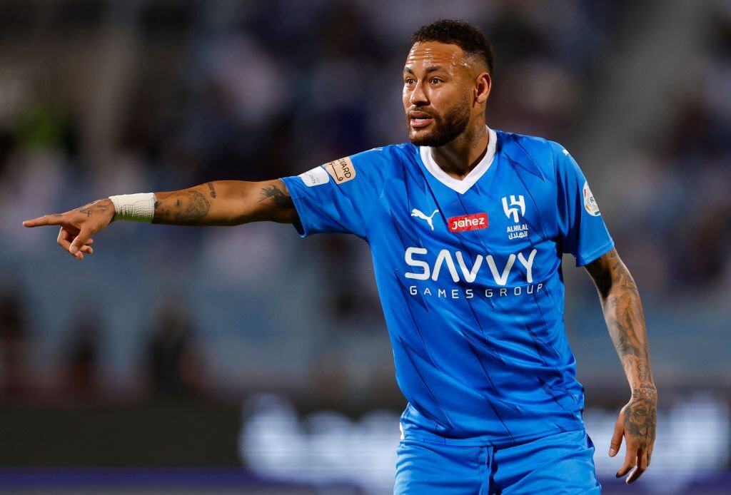 نیمار در پیراهن الهلال عربستان