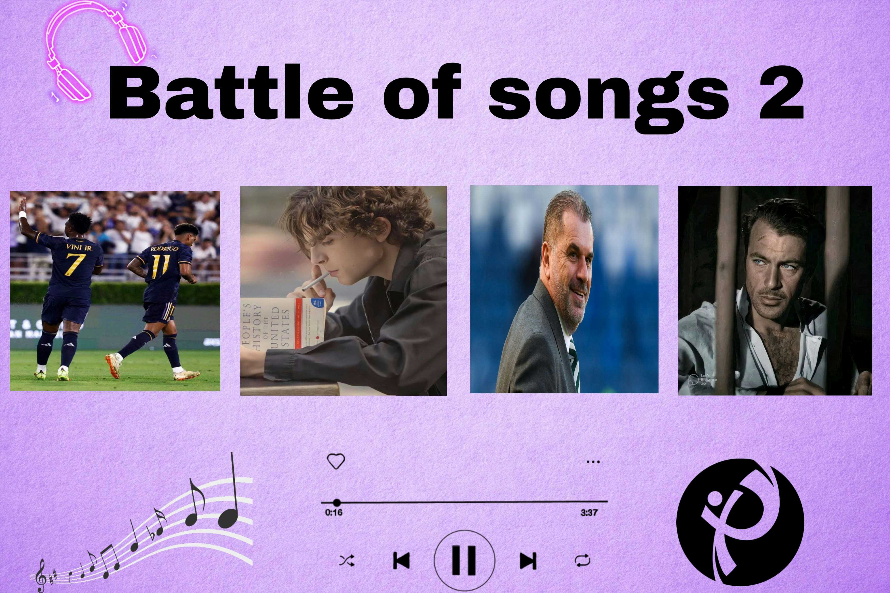 مرحله اول battle of songs__گروه چهارم : Just Me / ?Parham Conte? / sheykh ? aryan / SINA★F 