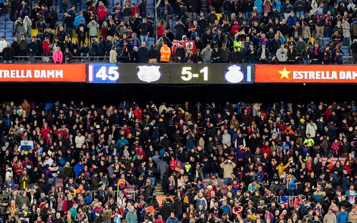 بارسلونا 5-1 رئال مادرید