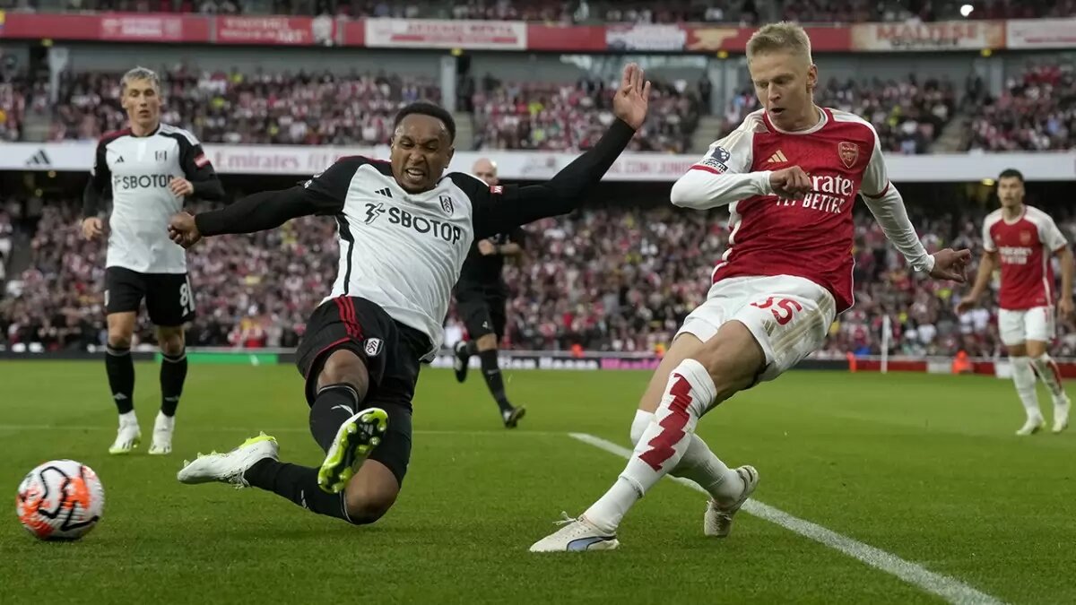 zinchenko vs fulam