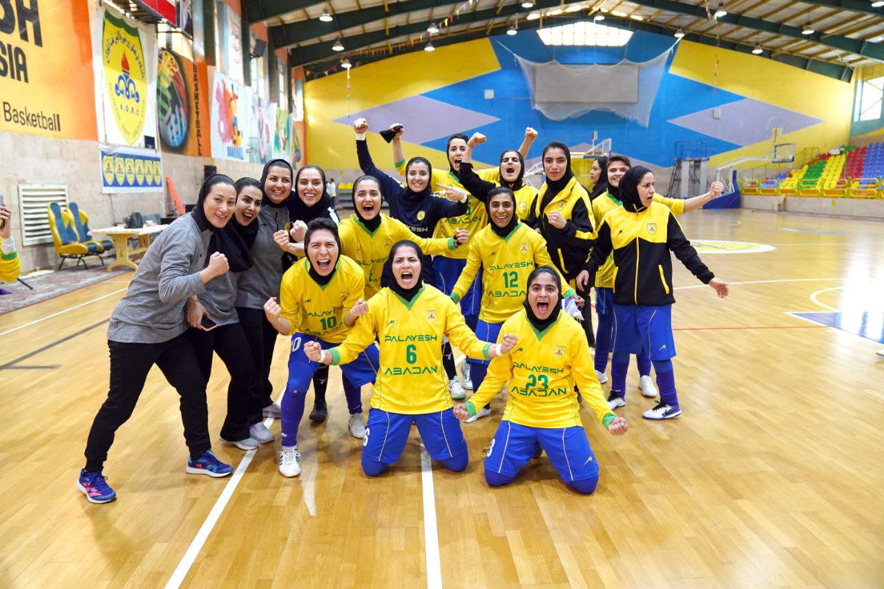 پالایش نفت آبادان بر بام سوپرلیگ فوتسال زنان