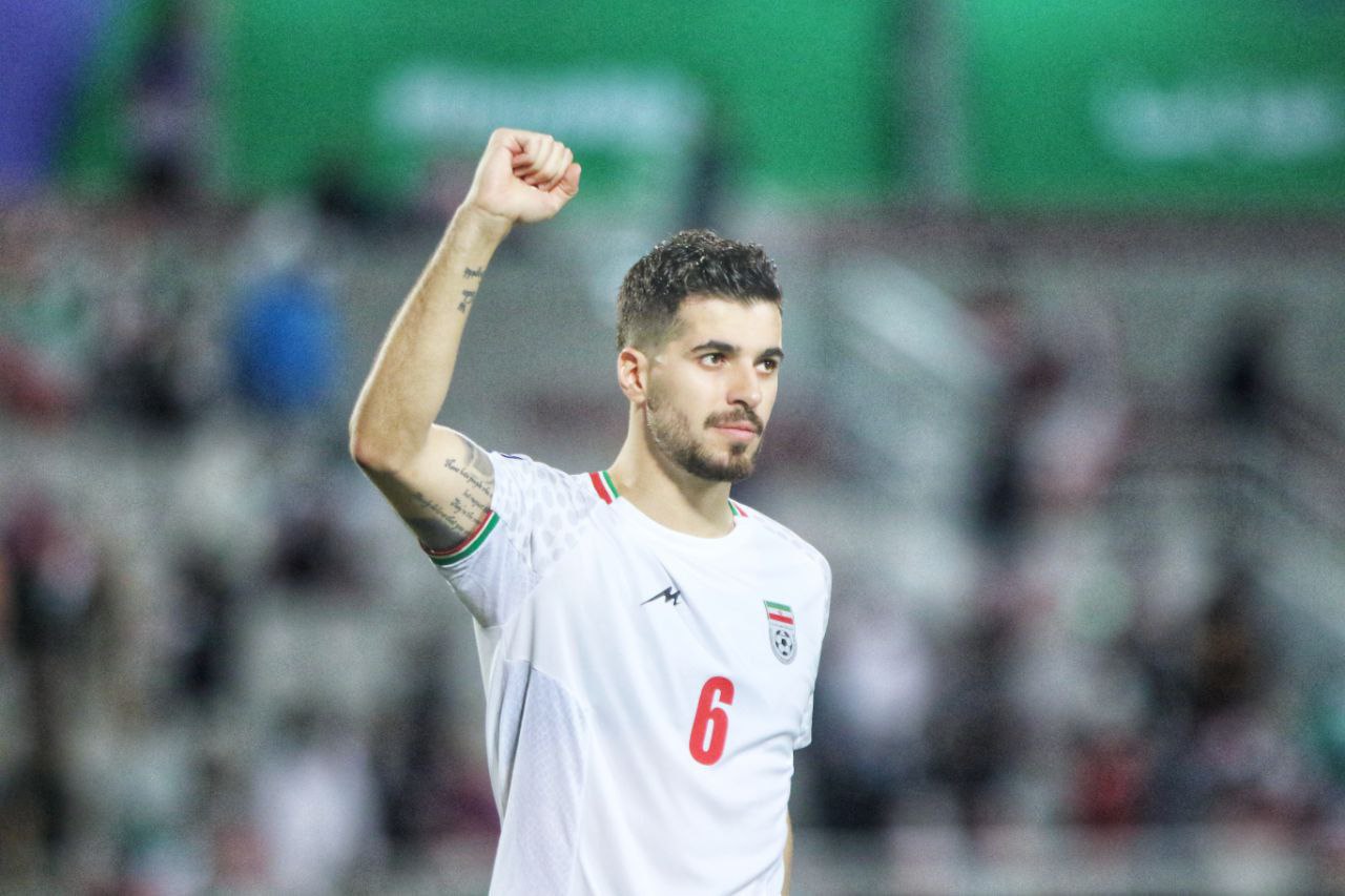 سعید عزتاللهی بهترین بازیکن دیدار ایران مقابل سوریه شد