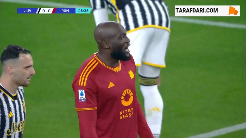 خلاصه بازی یوونتوس 1-0 آاس رم (سری آ - 2023/24)
