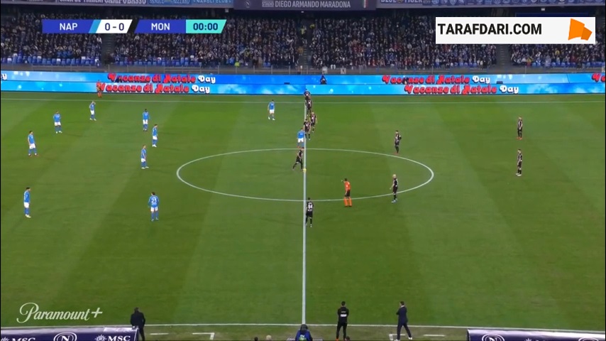 خلاصه بازی ناپولی 0-0 مونتزا (سری آ - 2023/24)