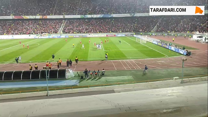سکوت ورزشگاه بعد از گل الدحیل قطر به پرسپولیس / فیلم
