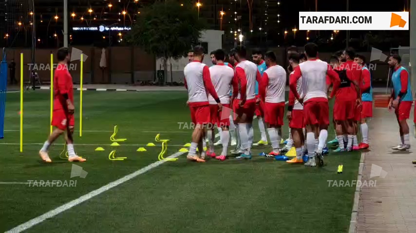 بخش هایی از تمرین امروز تیم ملی در دوحه / فیلم