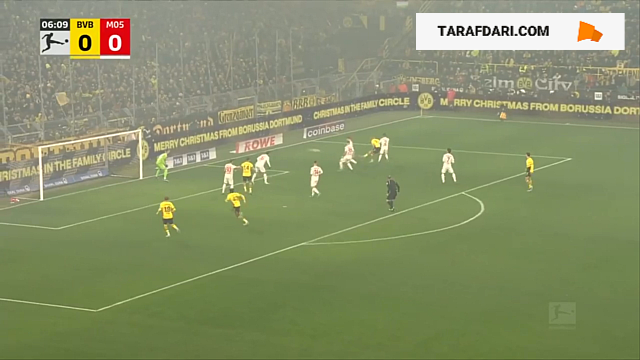 خلاصه بازی دورتموند 1-1 ماینتس (بوندس لیگا - 2023/24)